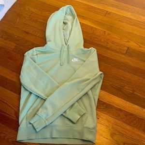 Light green Nike hoodie